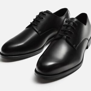 Zara Men's Oxfords Black EU 46/US 13 NWT IN BOX